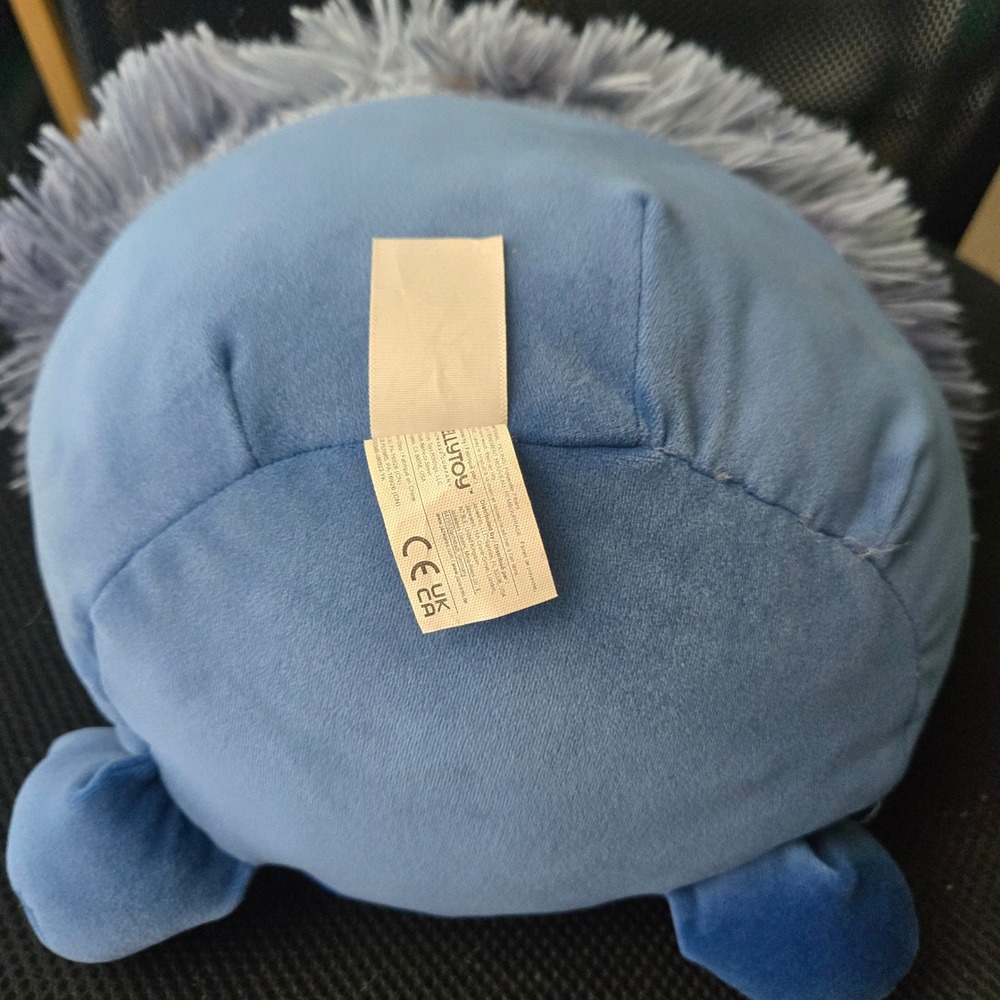 Squishmallows Dani the Bigfoot Navy Blue 12 Inch Plush Kellytoy 2023 Toy - Picture 4 of 8